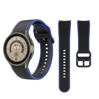 Samsung Galaxy Watch 5 40mm 44mm Silicone Strap with Double Face Design Band Width 20mm