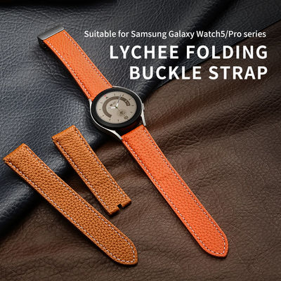 9 Colors Metal Folding Magnetic Buckle Watch Strap for Samsung Watch Series