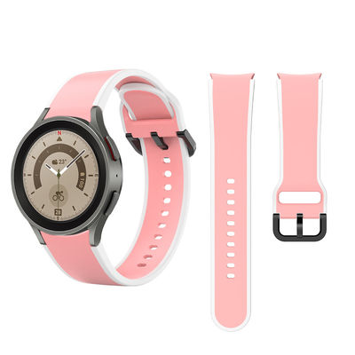 Double Face Silicone Watchband for Samsung Galaxy Watch 5 40mm 44mm 3-7 Days Delivery