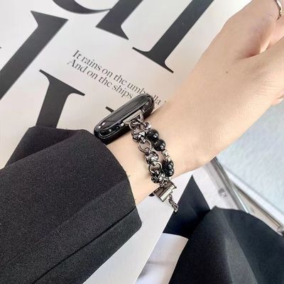 Private Mold IWatch 8 7 6 5 4 3 SE Fashion Pearl Belt Smart Watch Strap Without Watch